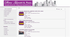 Desktop Screenshot of inmobiliariapl.com